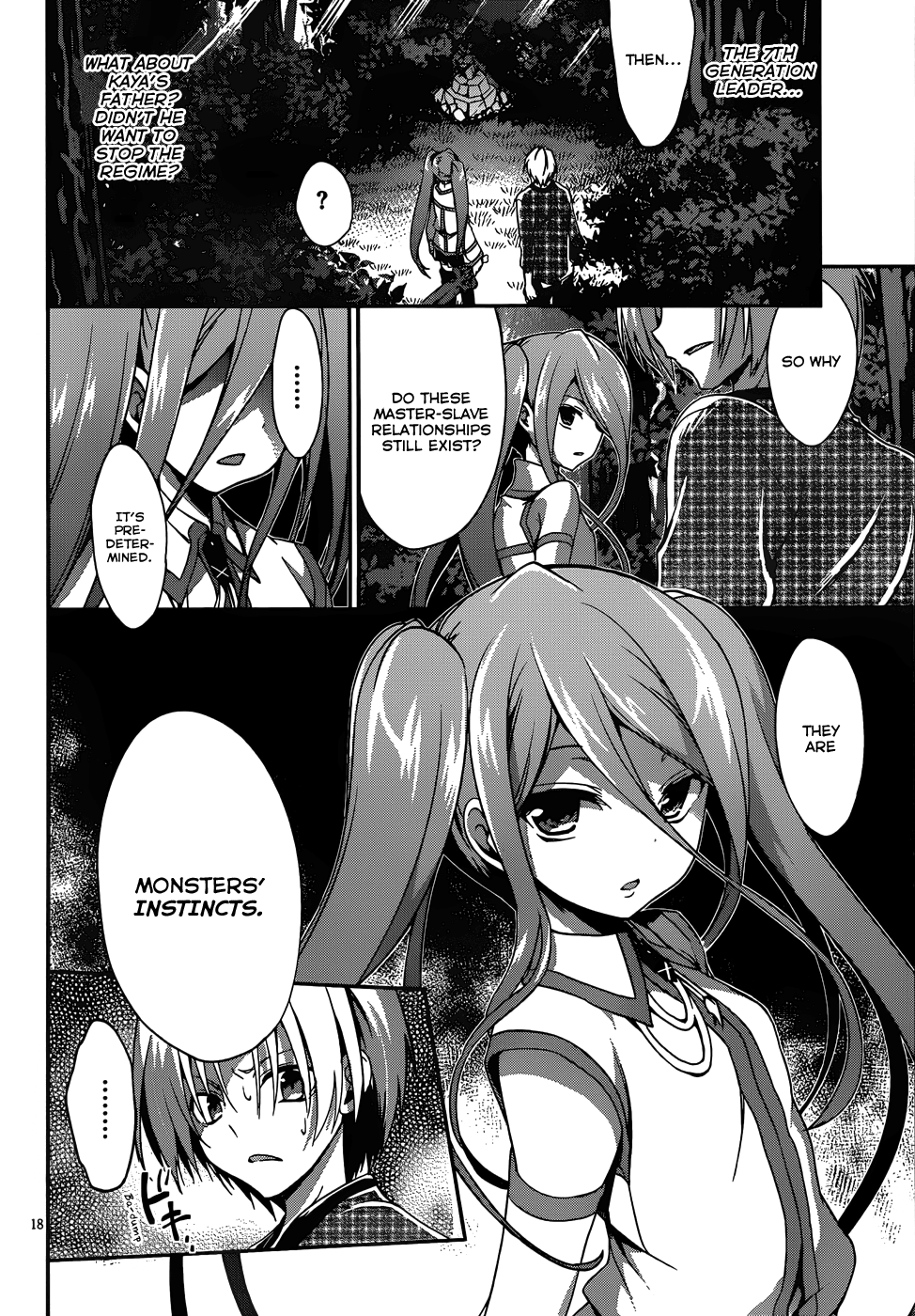 Kiryuuin Kaya Ni Chi O Suwareru Dake No Kantan Na Oshigoto chapter 14 - page 19
