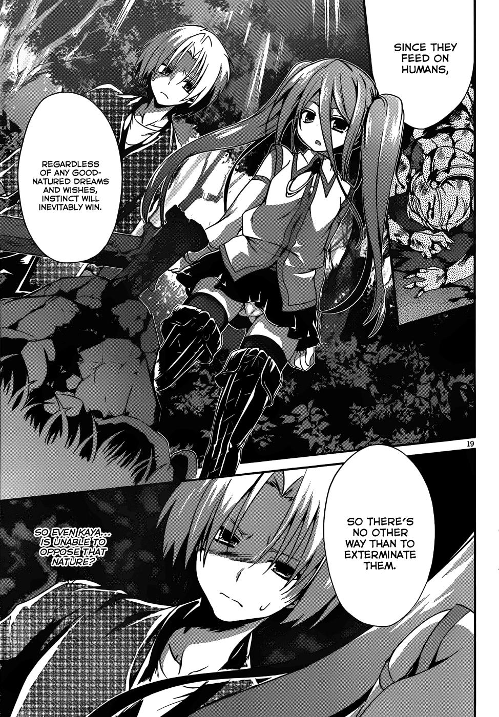 Kiryuuin Kaya Ni Chi O Suwareru Dake No Kantan Na Oshigoto chapter 14 - page 20