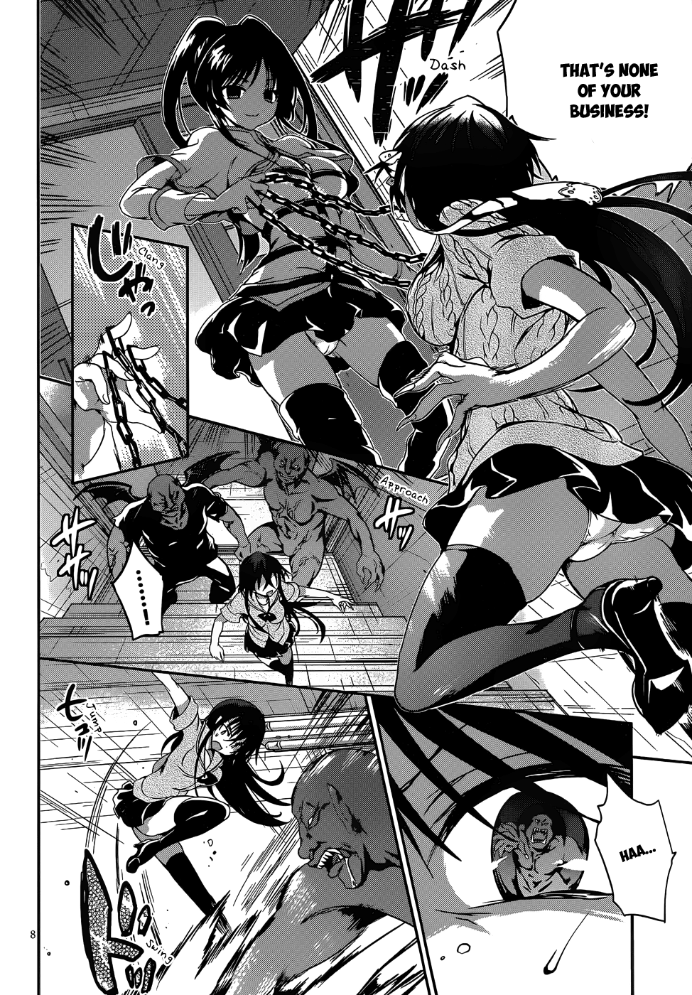 Kiryuuin Kaya Ni Chi O Suwareru Dake No Kantan Na Oshigoto chapter 14 - page 9