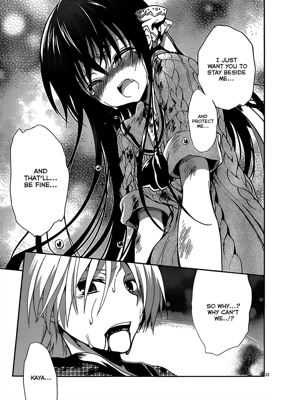Kiryuuin Kaya Ni Chi O Suwareru Dake No Kantan Na Oshigoto chapter 15 - page 24