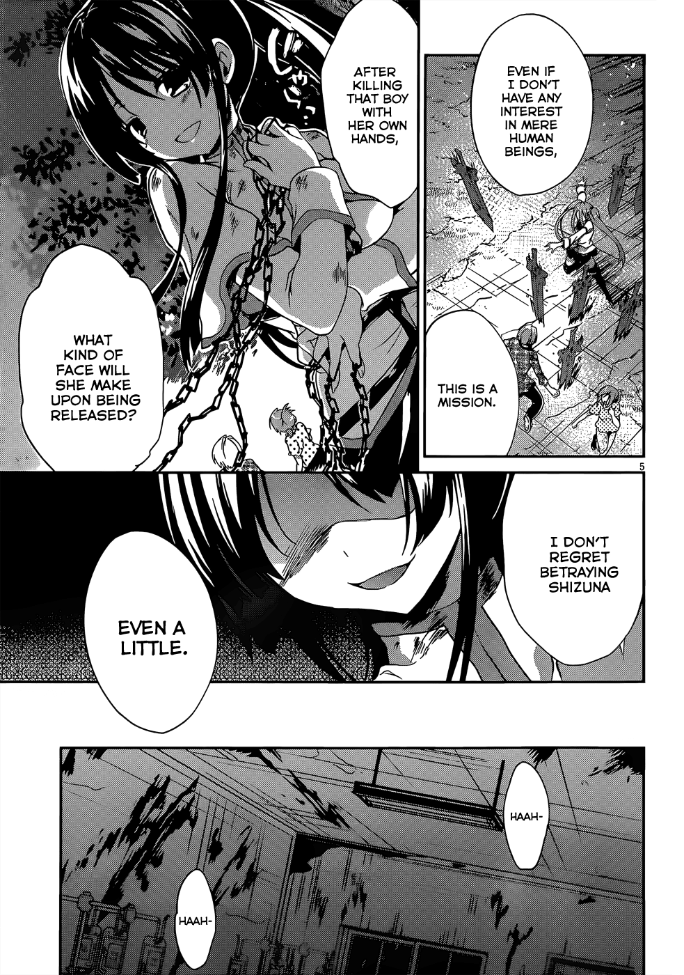 Kiryuuin Kaya Ni Chi O Suwareru Dake No Kantan Na Oshigoto chapter 15 - page 6