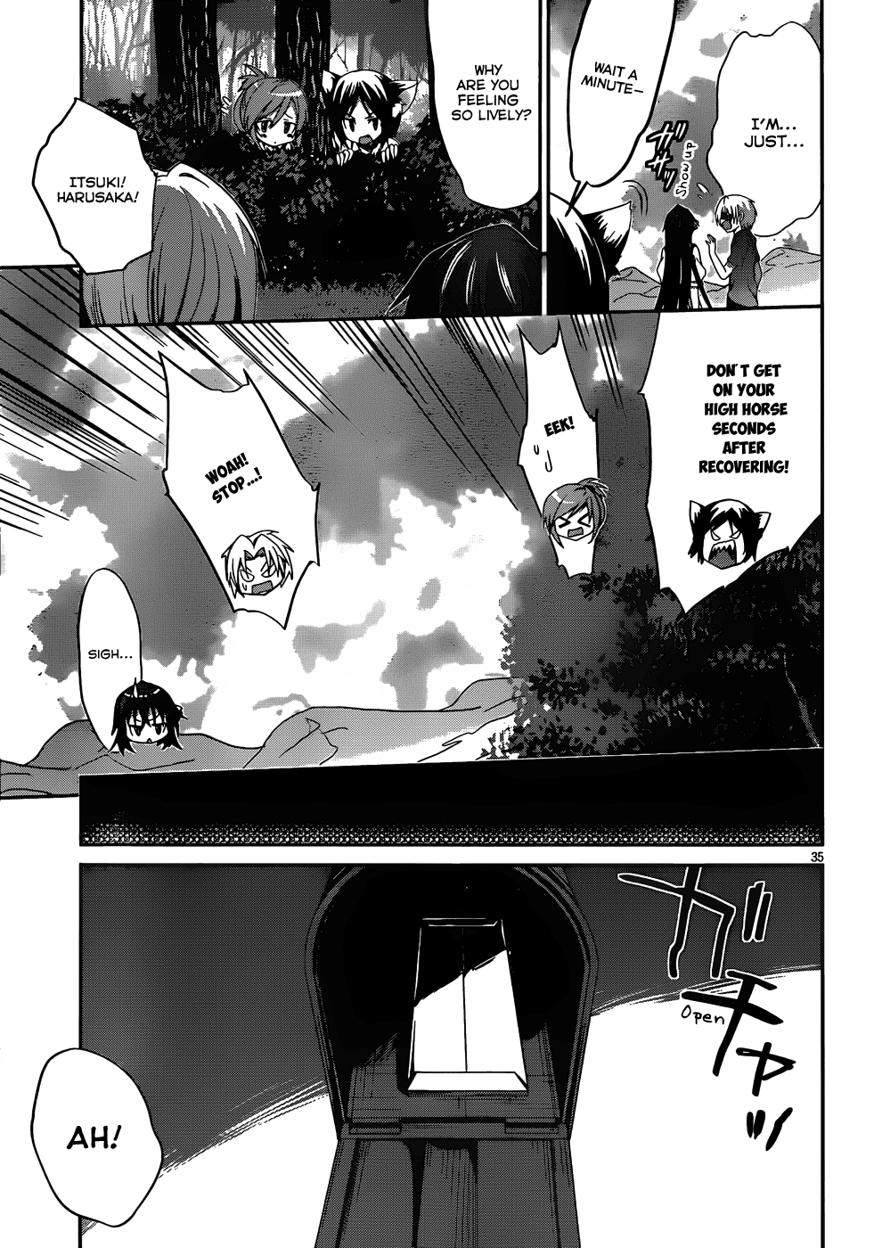 Kiryuuin Kaya Ni Chi O Suwareru Dake No Kantan Na Oshigoto chapter 16 - page 36