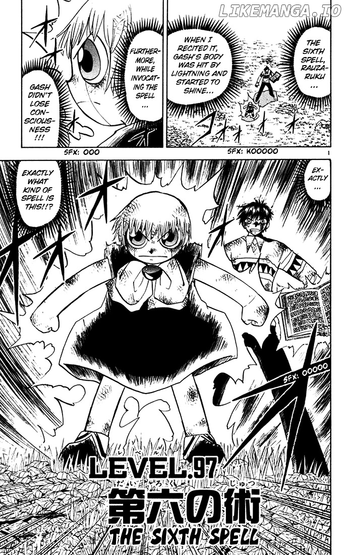 Konjiki No Gash!! chapter 97 - page 1