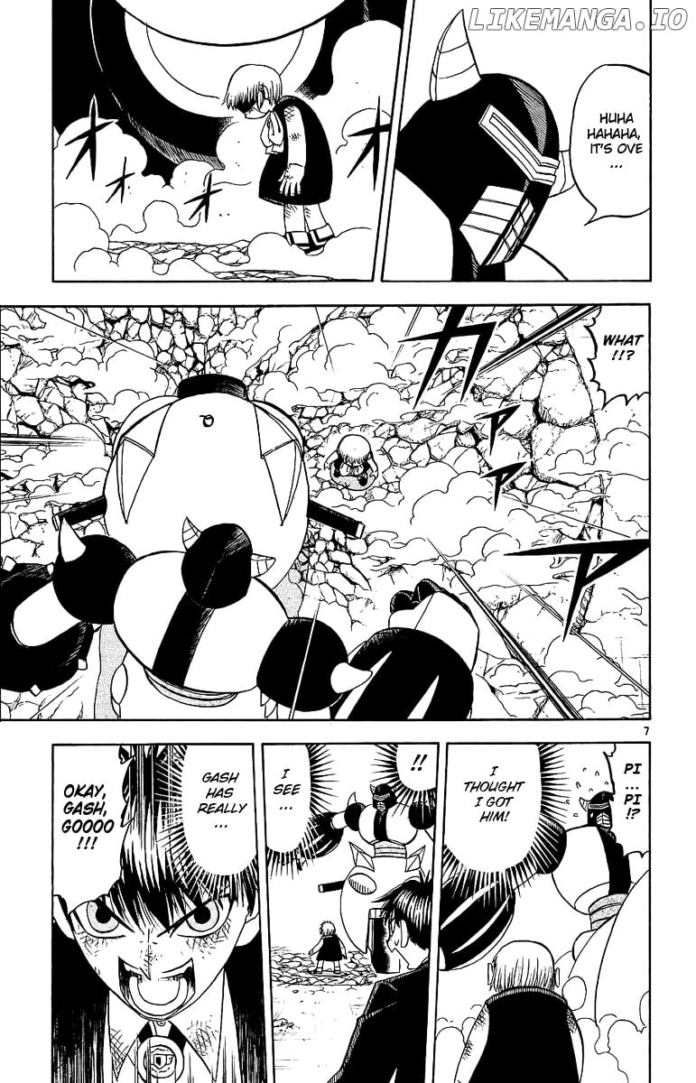 Konjiki No Gash!! chapter 166 - page 7