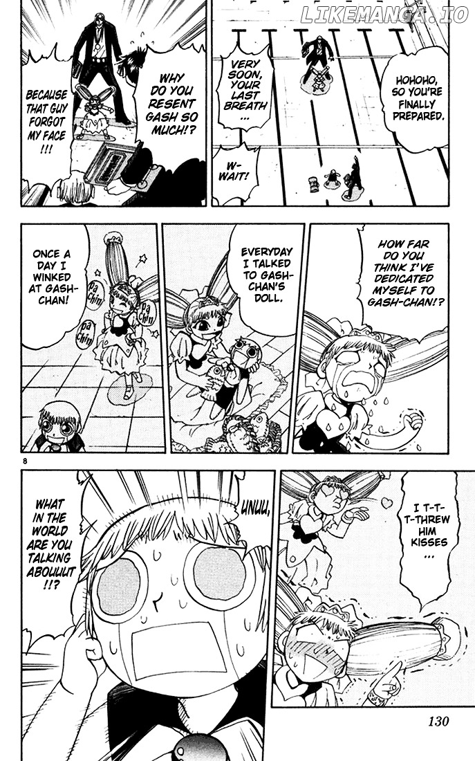 Konjiki No Gash!! chapter 101 - page 8