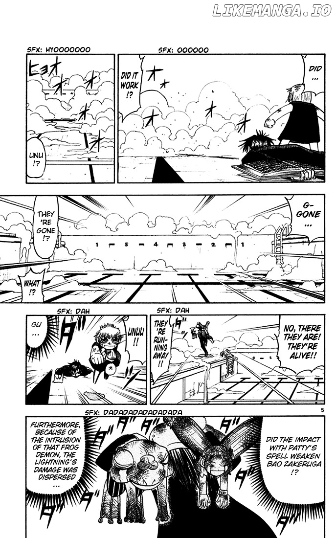 Konjiki No Gash!! chapter 103 - page 5