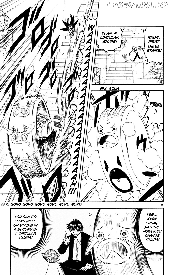 Konjiki No Gash!! chapter 112 - page 9
