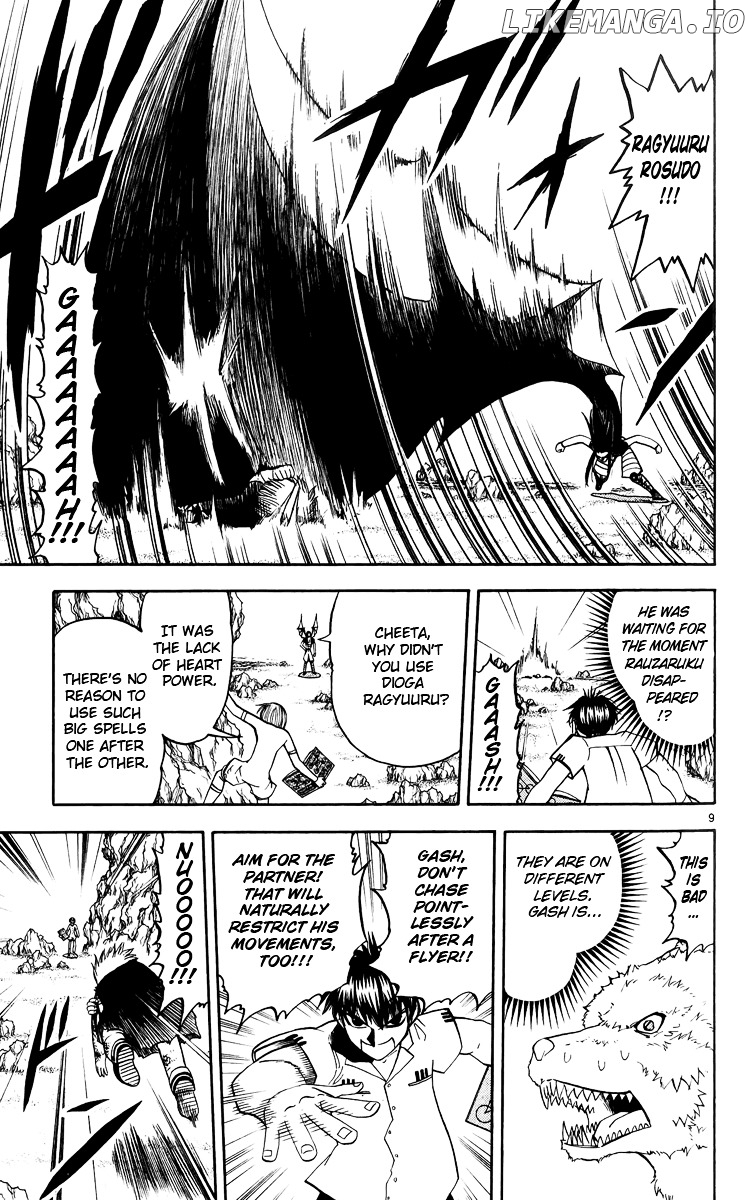 Konjiki No Gash!! chapter 180 - page 9