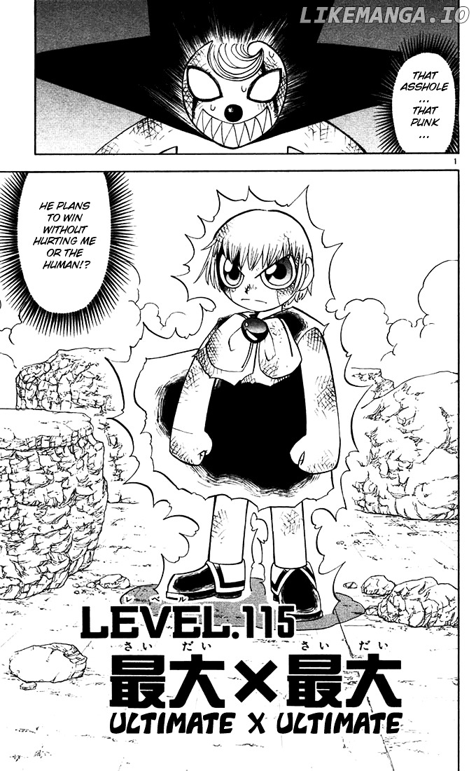 Konjiki No Gash!! chapter 115 - page 1
