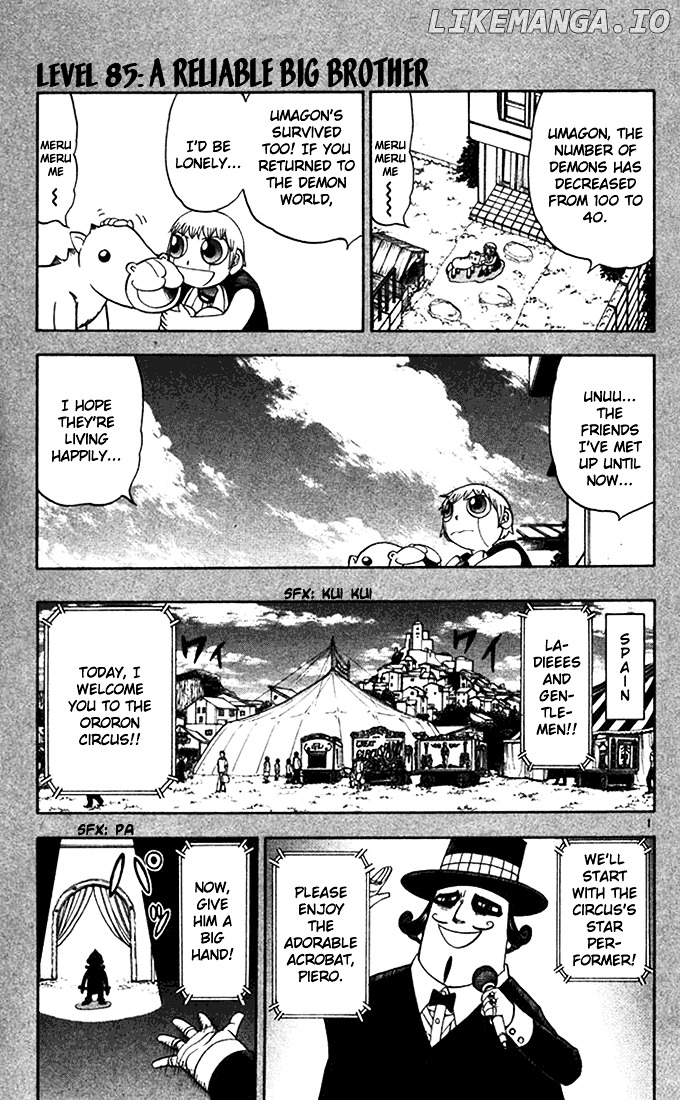 Konjiki No Gash!! chapter 85 - page 1