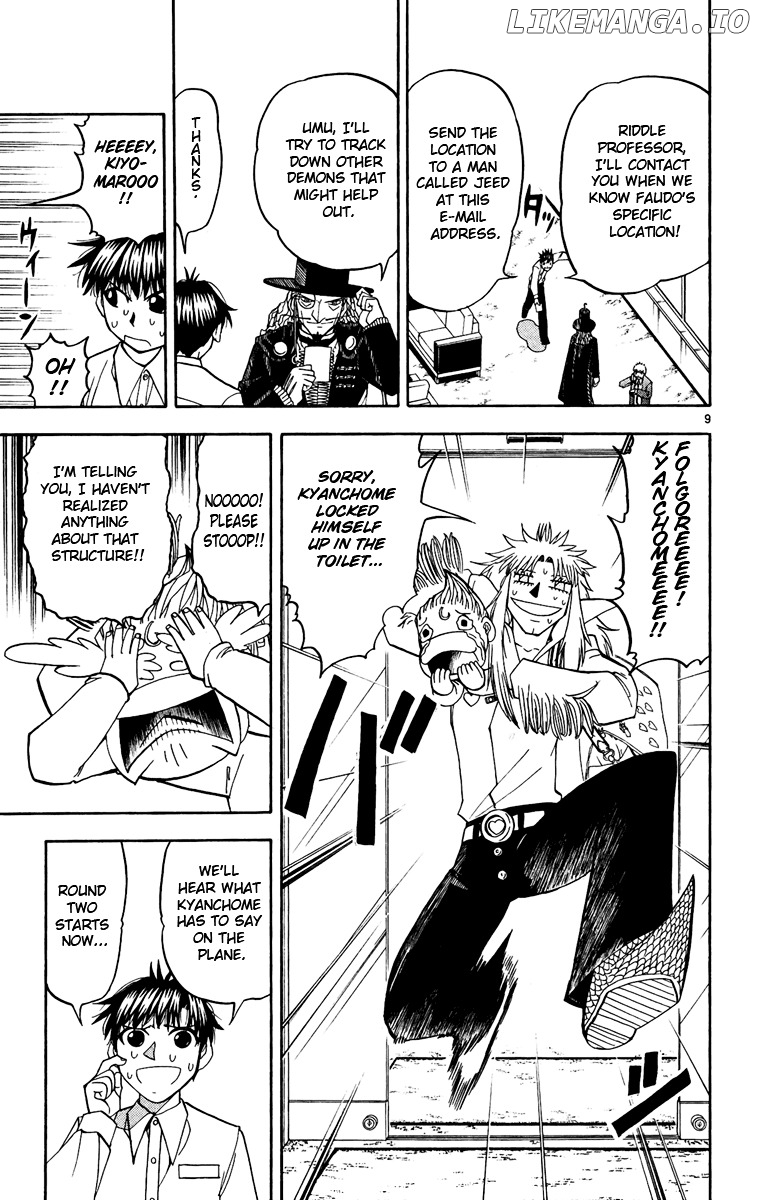 Konjiki No Gash!! chapter 189 - page 9