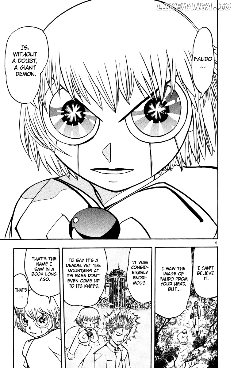 Konjiki No Gash!! chapter 190 - page 5