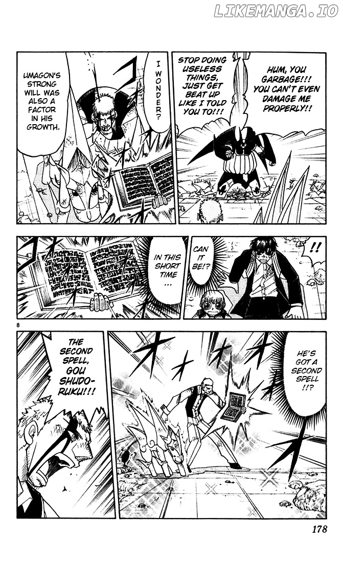 Konjiki No Gash!! chapter 123 - page 8