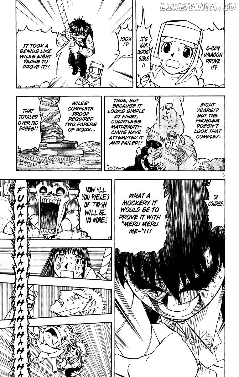 Konjiki No Gash!! chapter 200 - page 8