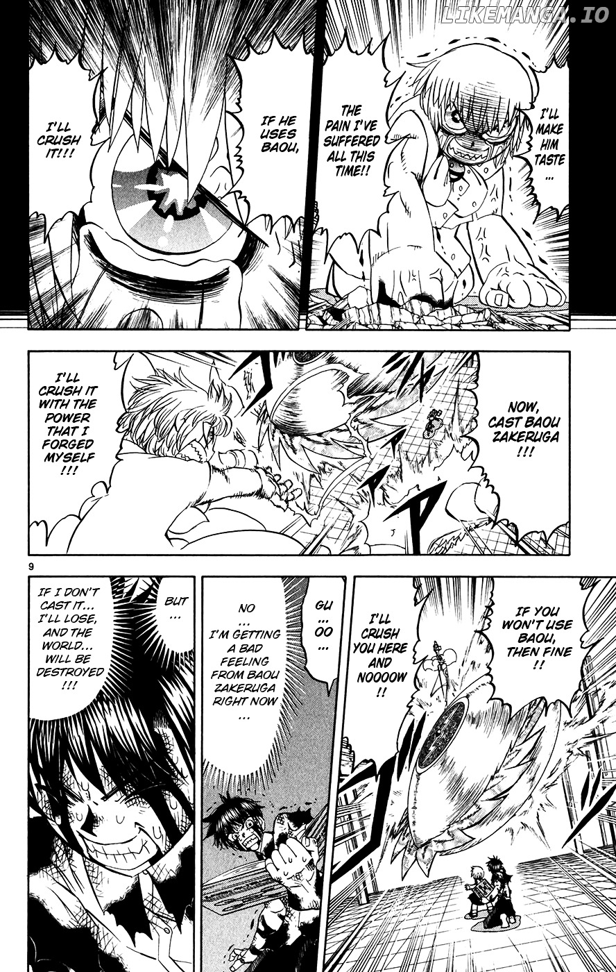 Konjiki No Gash!! chapter 261 - page 9