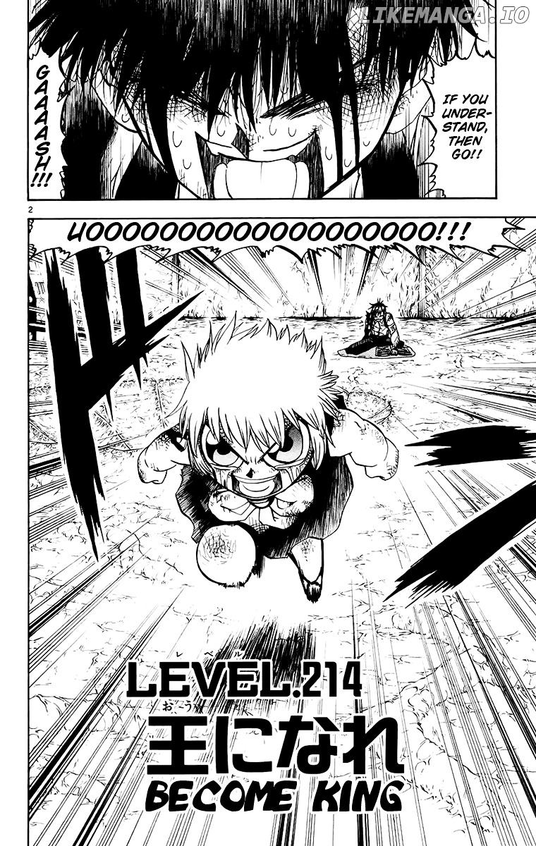 Konjiki No Gash!! chapter 214 - page 1