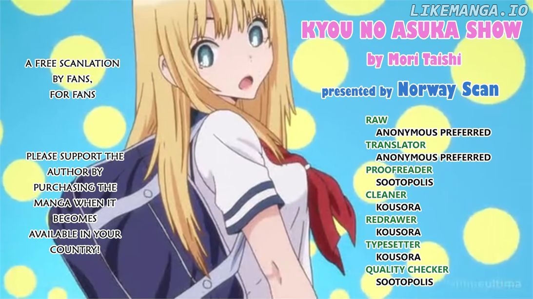 Kyou no Asuka Show chapter 35 - page 13