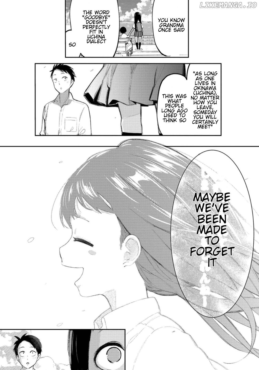 Okinawa de Suki ni Natta Ko ga Hougen Sugite Tsura Sugiru chapter 3 - page 6