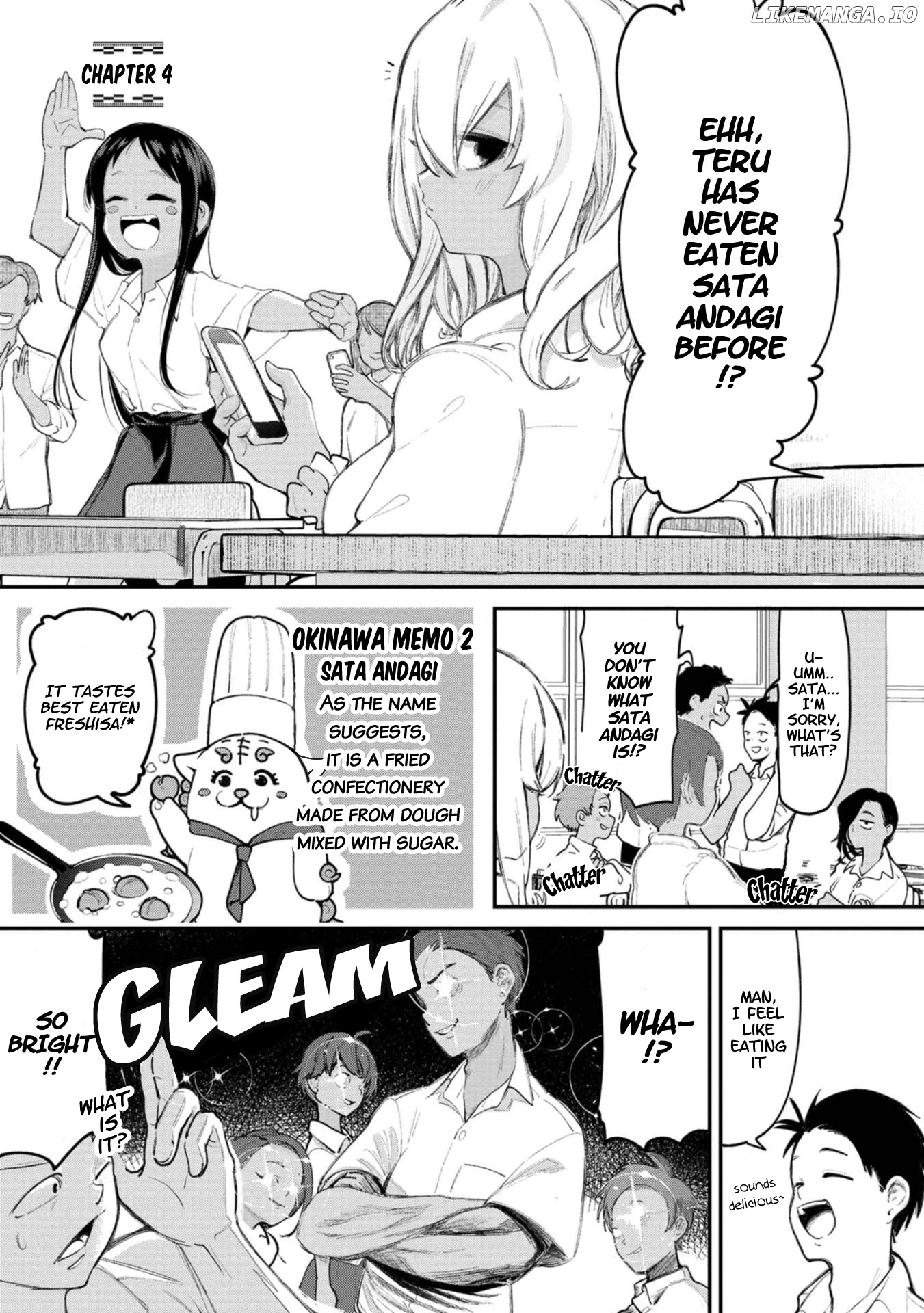 Okinawa de Suki ni Natta Ko ga Hougen Sugite Tsura Sugiru chapter 4 - page 1