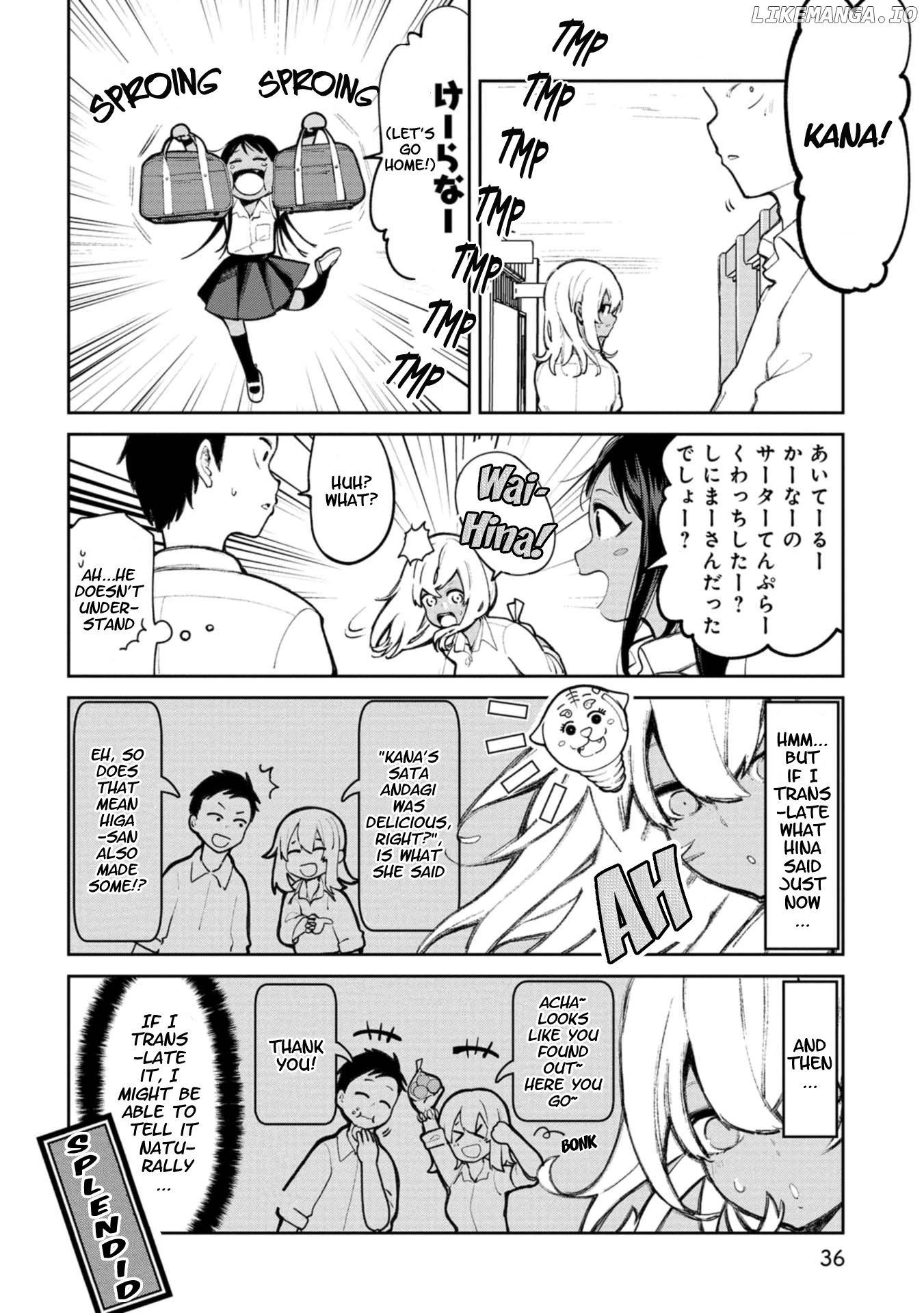 Okinawa de Suki ni Natta Ko ga Hougen Sugite Tsura Sugiru chapter 4 - page 8