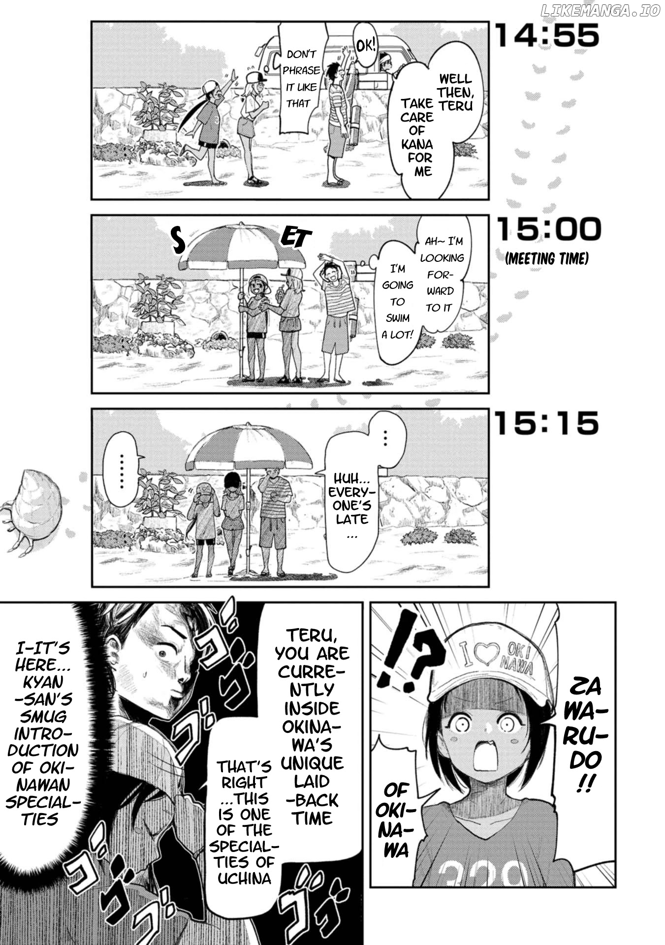 Okinawa de Suki ni Natta Ko ga Hougen Sugite Tsura Sugiru chapter 6 - page 4