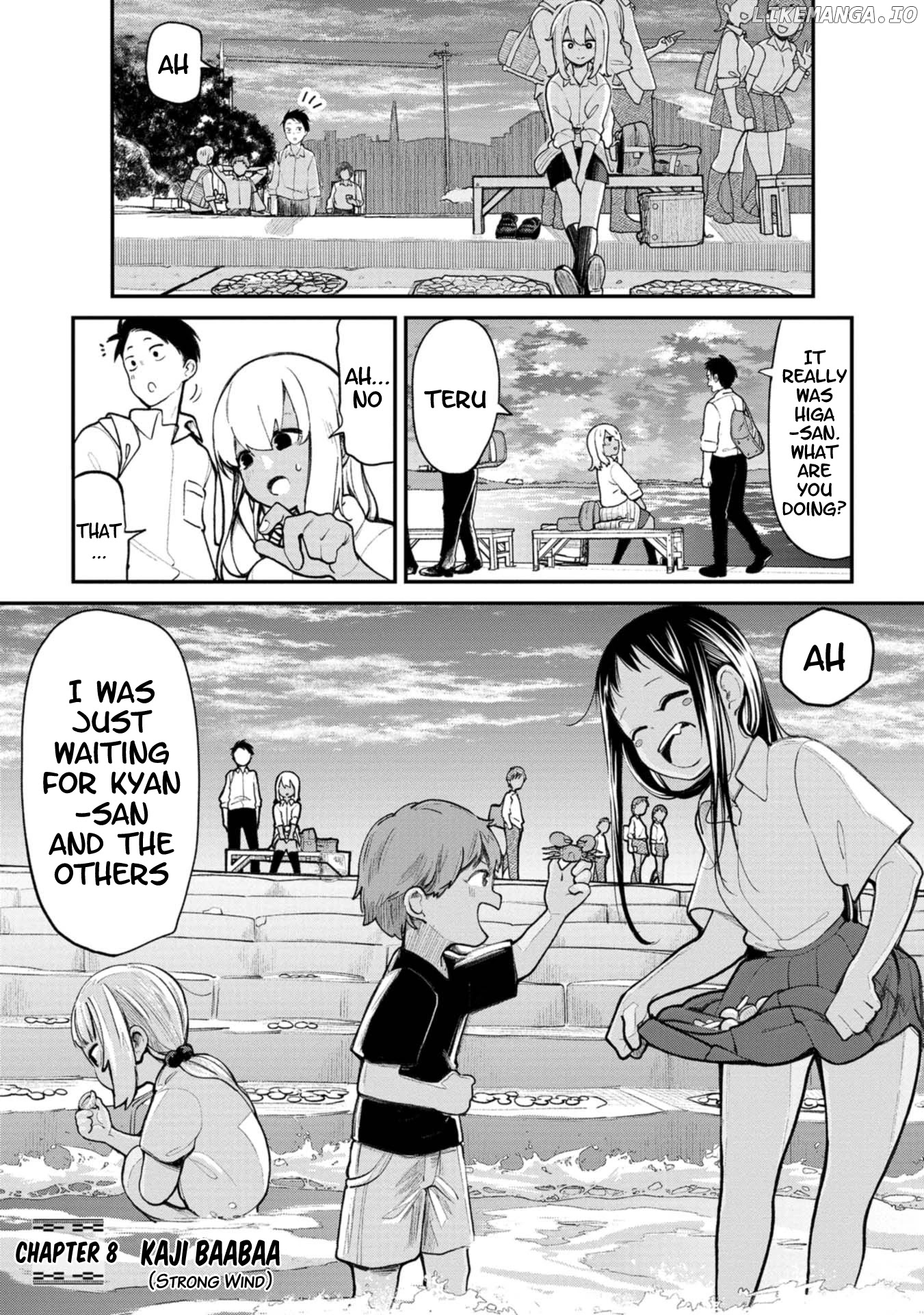 Okinawa de Suki ni Natta Ko ga Hougen Sugite Tsura Sugiru chapter 8 - page 1