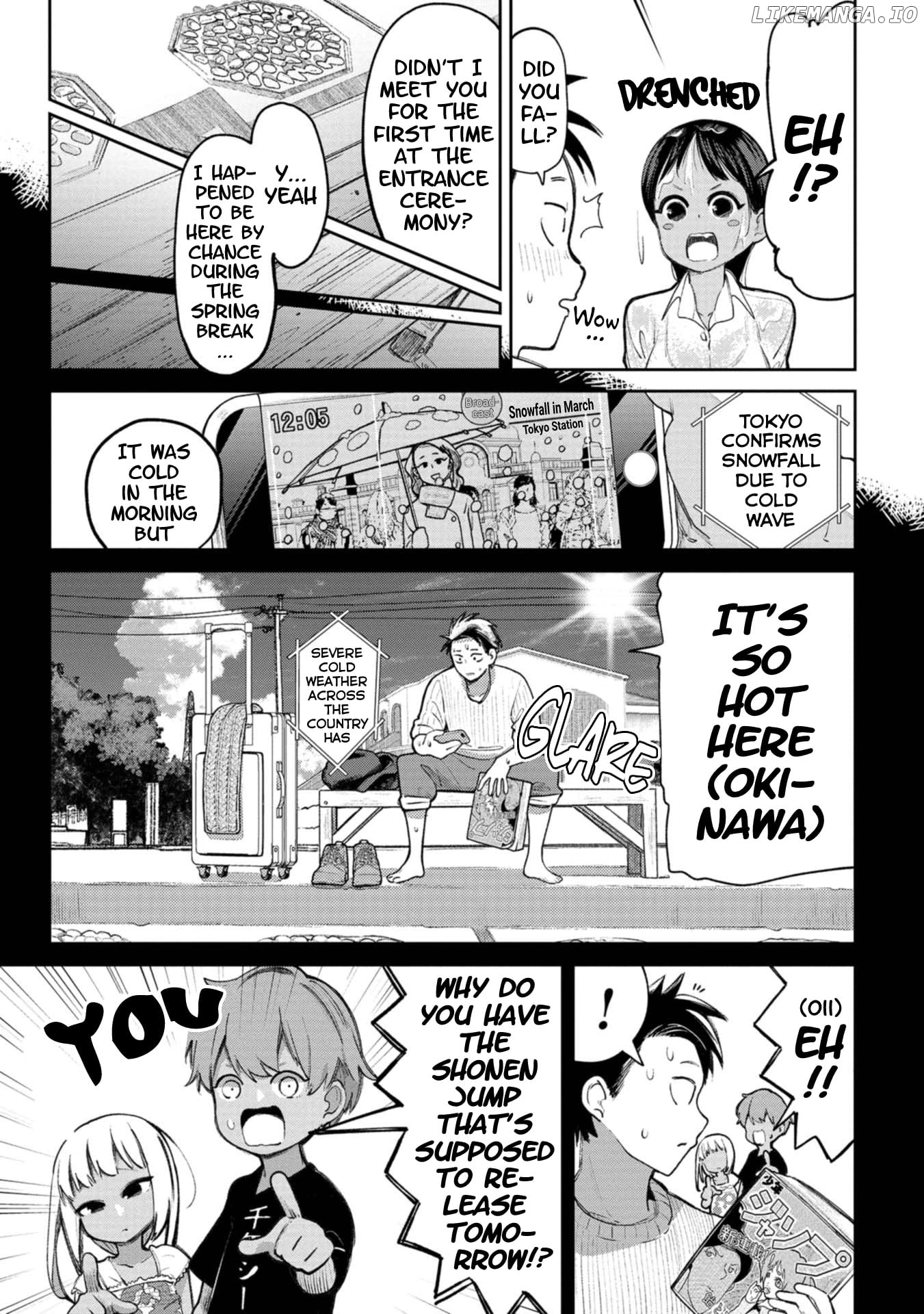 Okinawa de Suki ni Natta Ko ga Hougen Sugite Tsura Sugiru chapter 8 - page 3