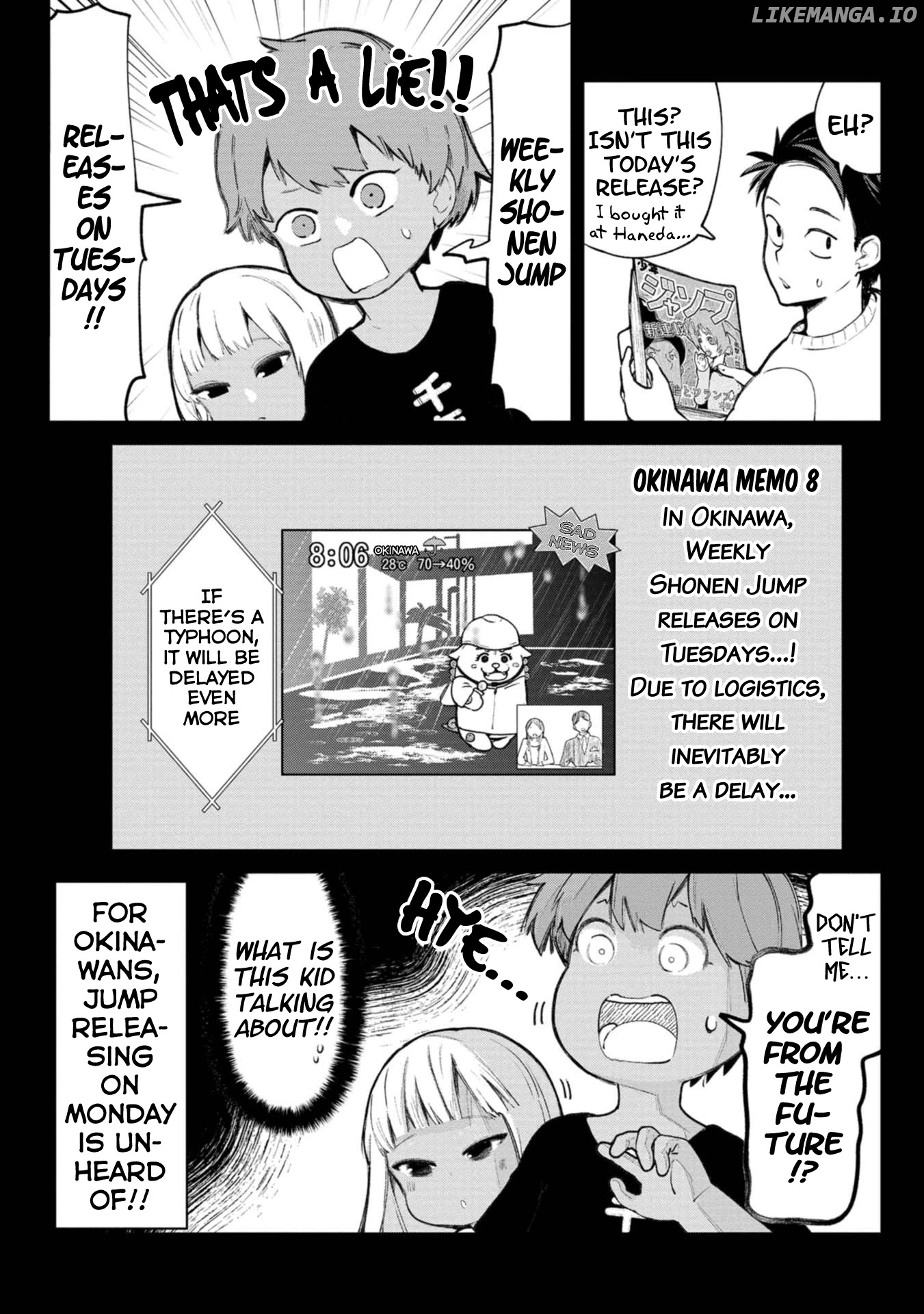 Okinawa de Suki ni Natta Ko ga Hougen Sugite Tsura Sugiru chapter 8 - page 4