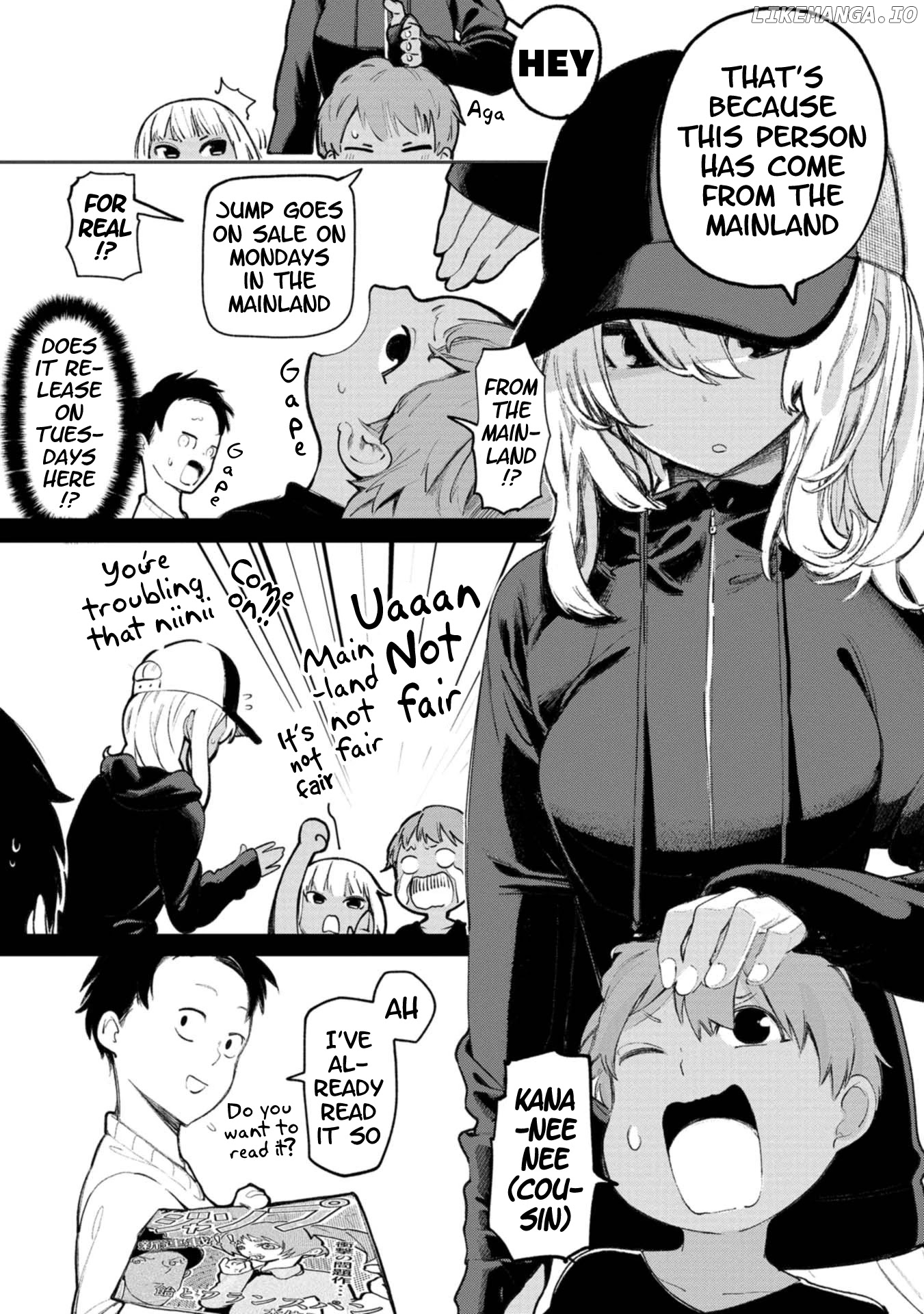 Okinawa de Suki ni Natta Ko ga Hougen Sugite Tsura Sugiru chapter 8 - page 5