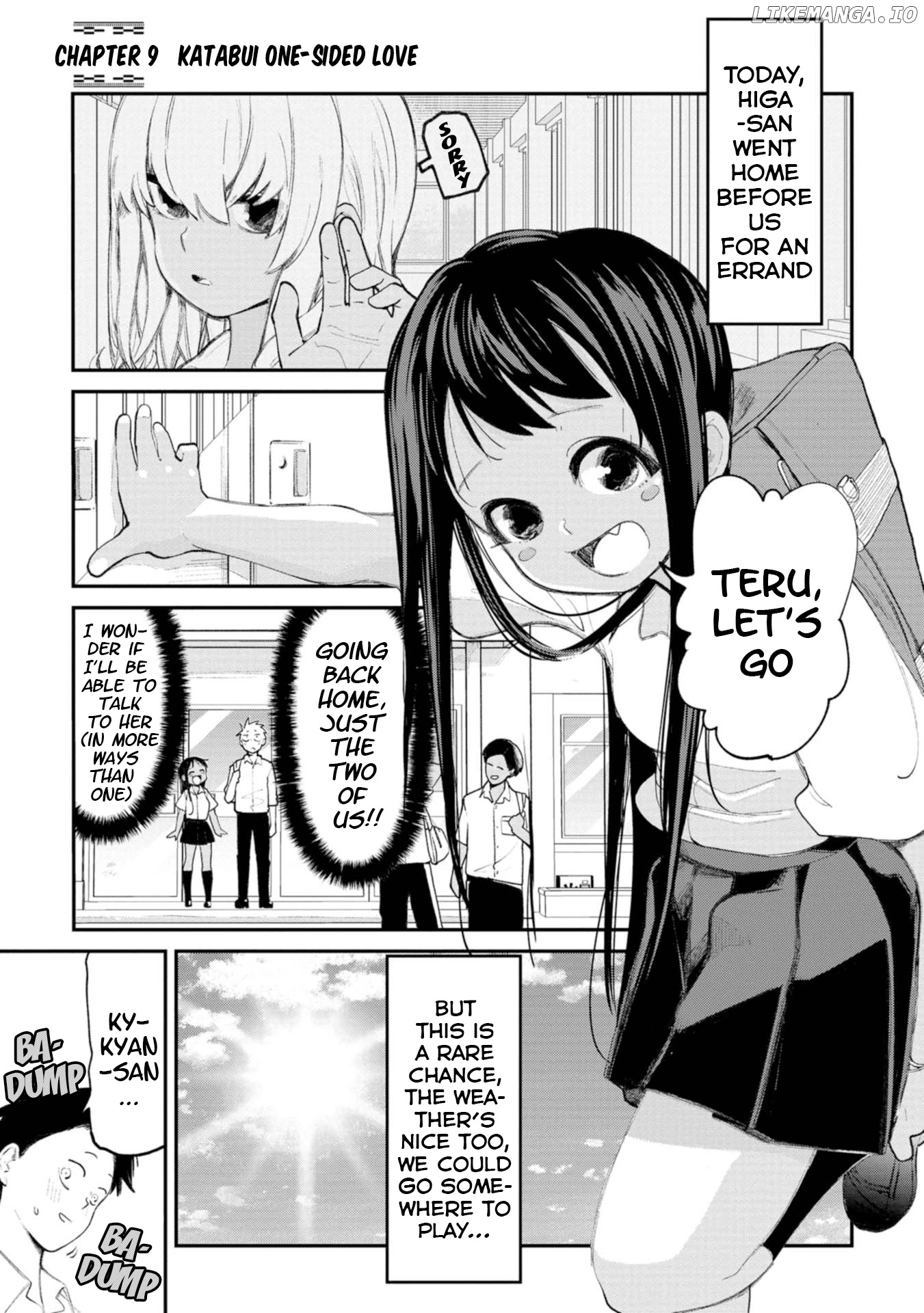 Okinawa de Suki ni Natta Ko ga Hougen Sugite Tsura Sugiru chapter 9 - page 1