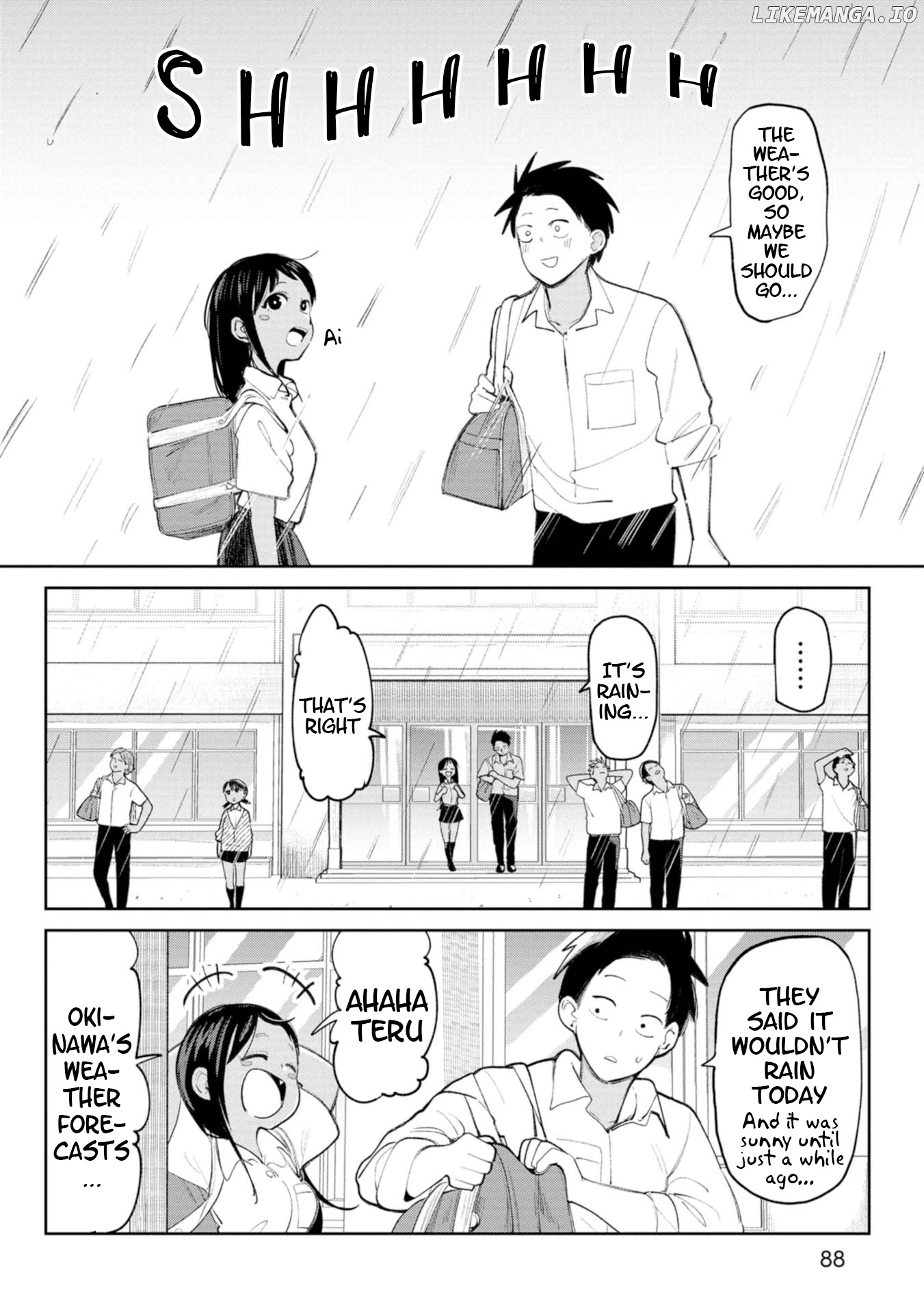 Okinawa de Suki ni Natta Ko ga Hougen Sugite Tsura Sugiru chapter 9 - page 2