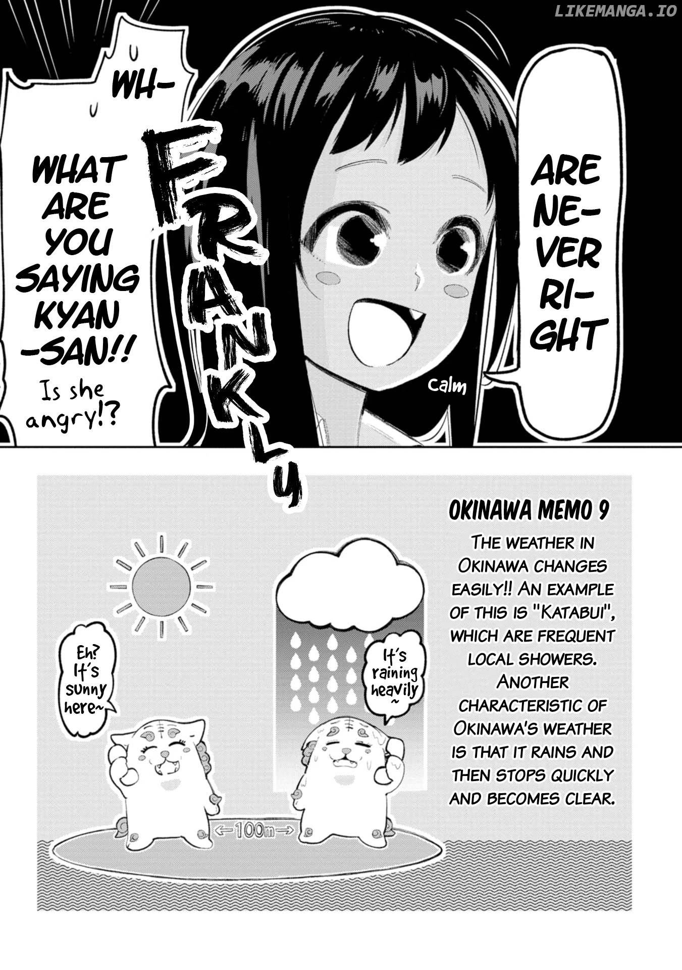 Okinawa de Suki ni Natta Ko ga Hougen Sugite Tsura Sugiru chapter 9 - page 3