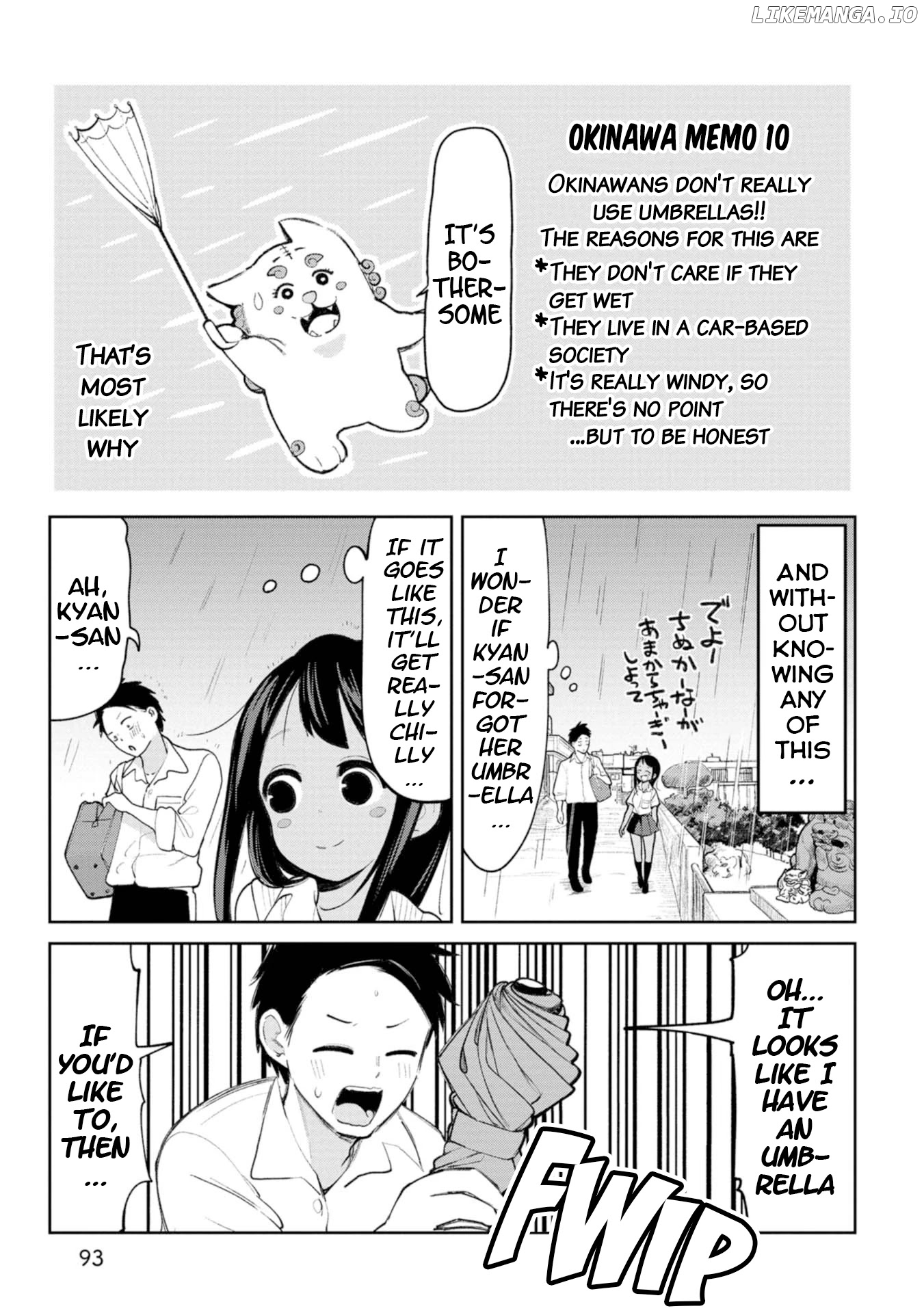 Okinawa de Suki ni Natta Ko ga Hougen Sugite Tsura Sugiru chapter 9 - page 7