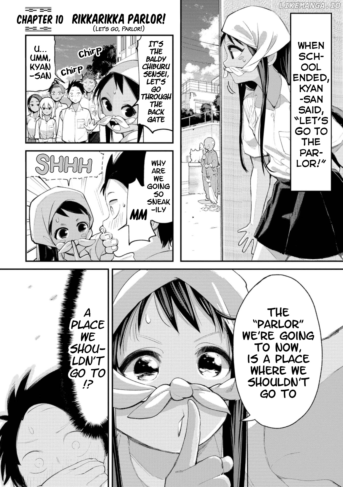 Okinawa de Suki ni Natta Ko ga Hougen Sugite Tsura Sugiru chapter 10 - page 1