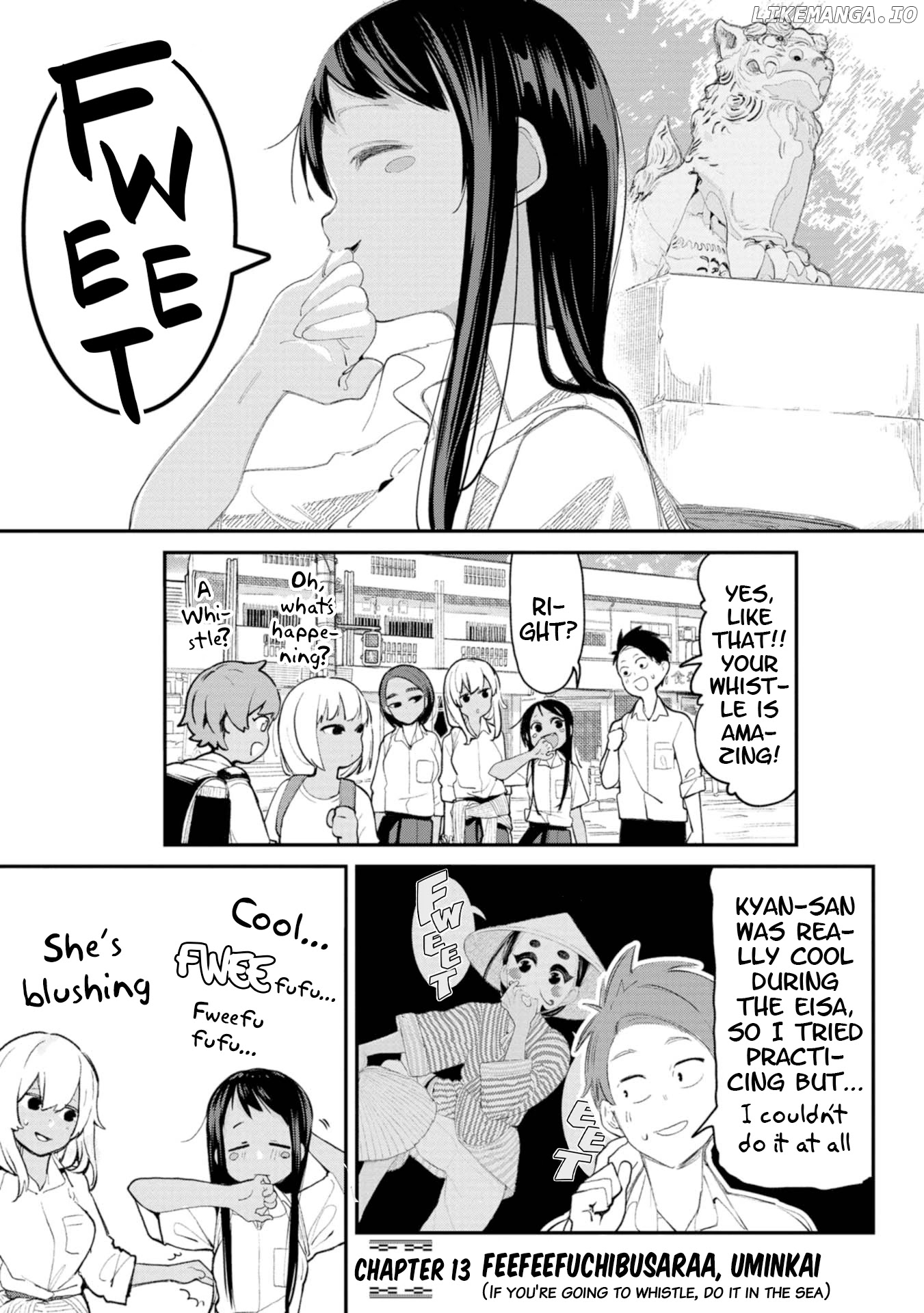 Okinawa de Suki ni Natta Ko ga Hougen Sugite Tsura Sugiru chapter 13 - page 1