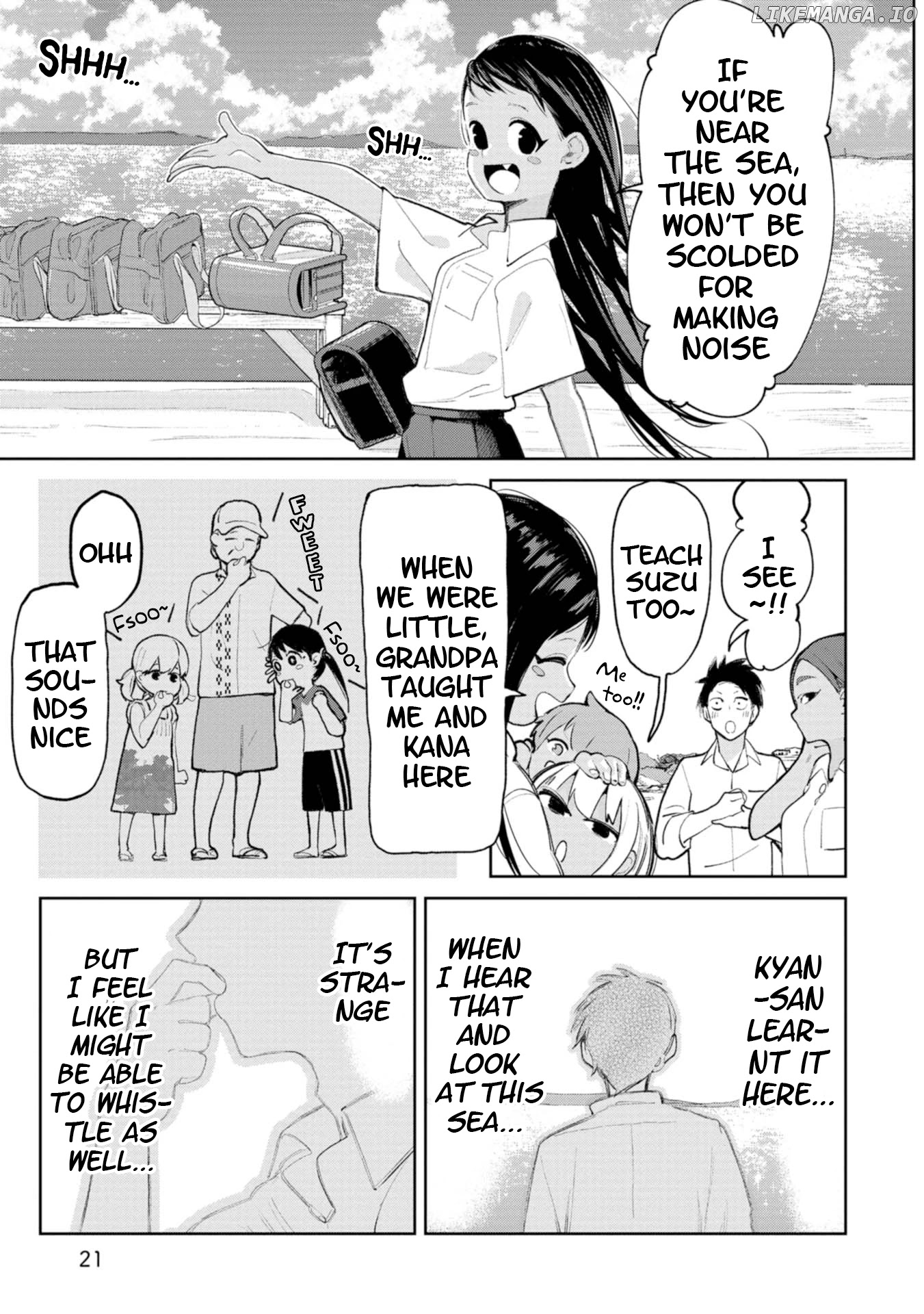 Okinawa de Suki ni Natta Ko ga Hougen Sugite Tsura Sugiru chapter 13 - page 3