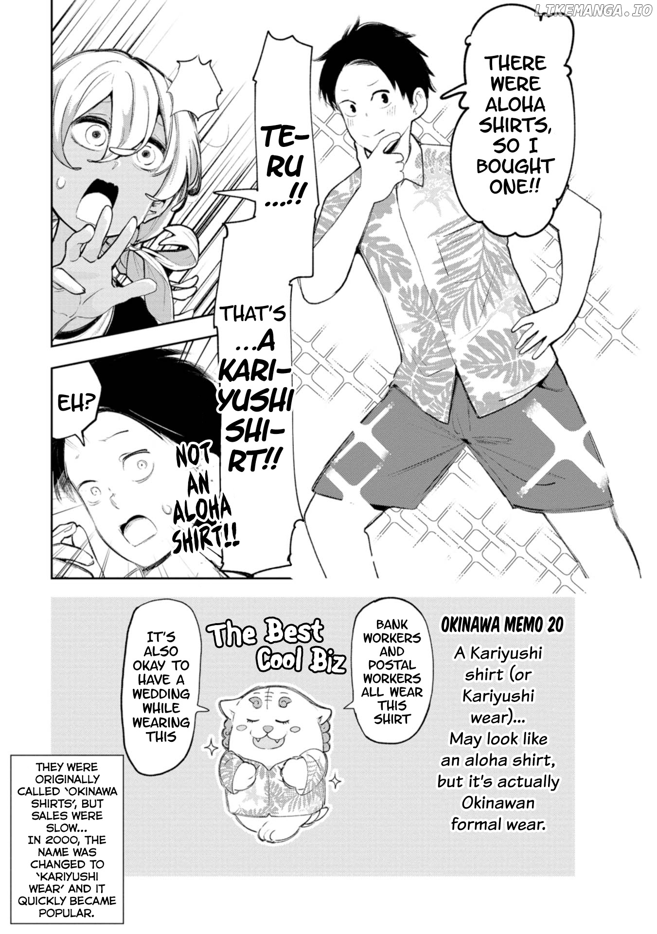 Okinawa de Suki ni Natta Ko ga Hougen Sugite Tsura Sugiru chapter 16 - page 2