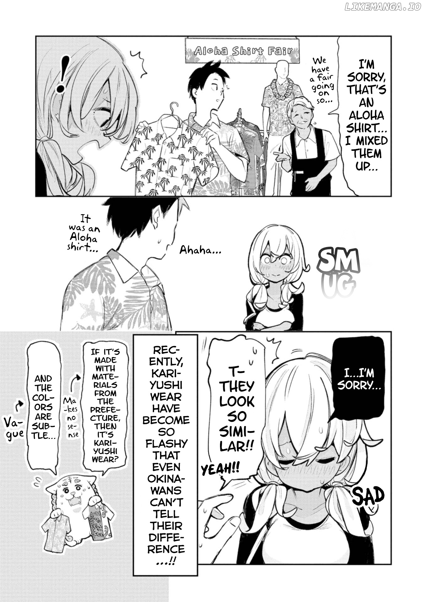 Okinawa de Suki ni Natta Ko ga Hougen Sugite Tsura Sugiru chapter 16 - page 4