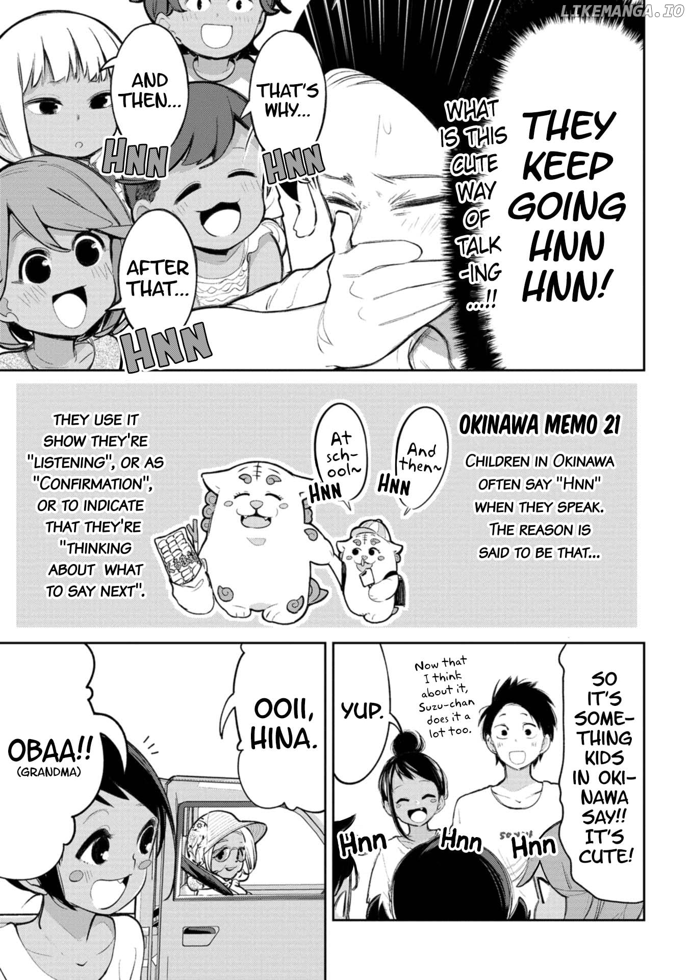 Okinawa de Suki ni Natta Ko ga Hougen Sugite Tsura Sugiru chapter 17 - page 3