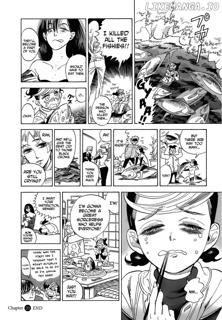 Ran To Haiiro No Sekai chapter 21 - page 22