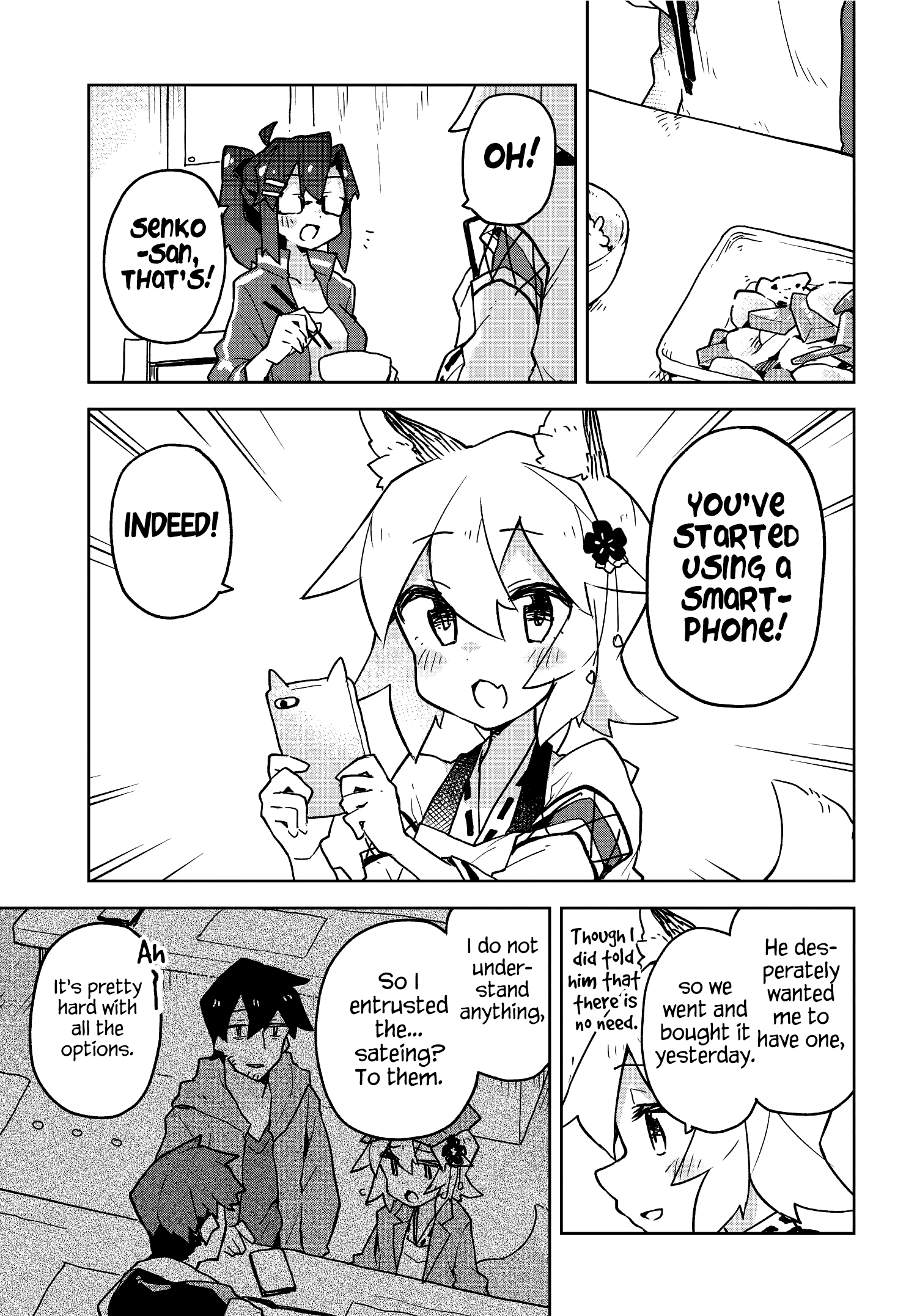 Sewayaki Kitsune no Senko-san chapter 39 - page 3