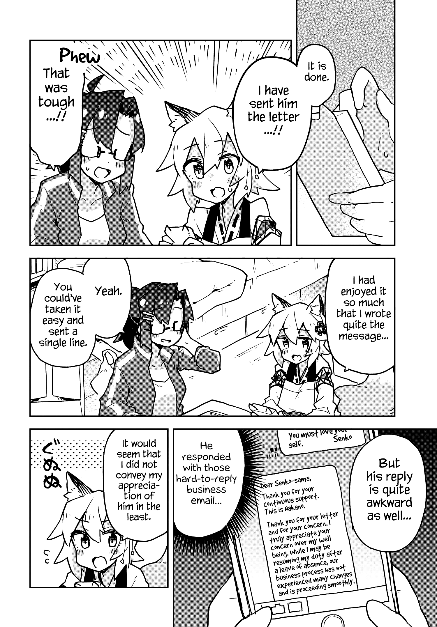 Sewayaki Kitsune no Senko-san chapter 39 - page 8