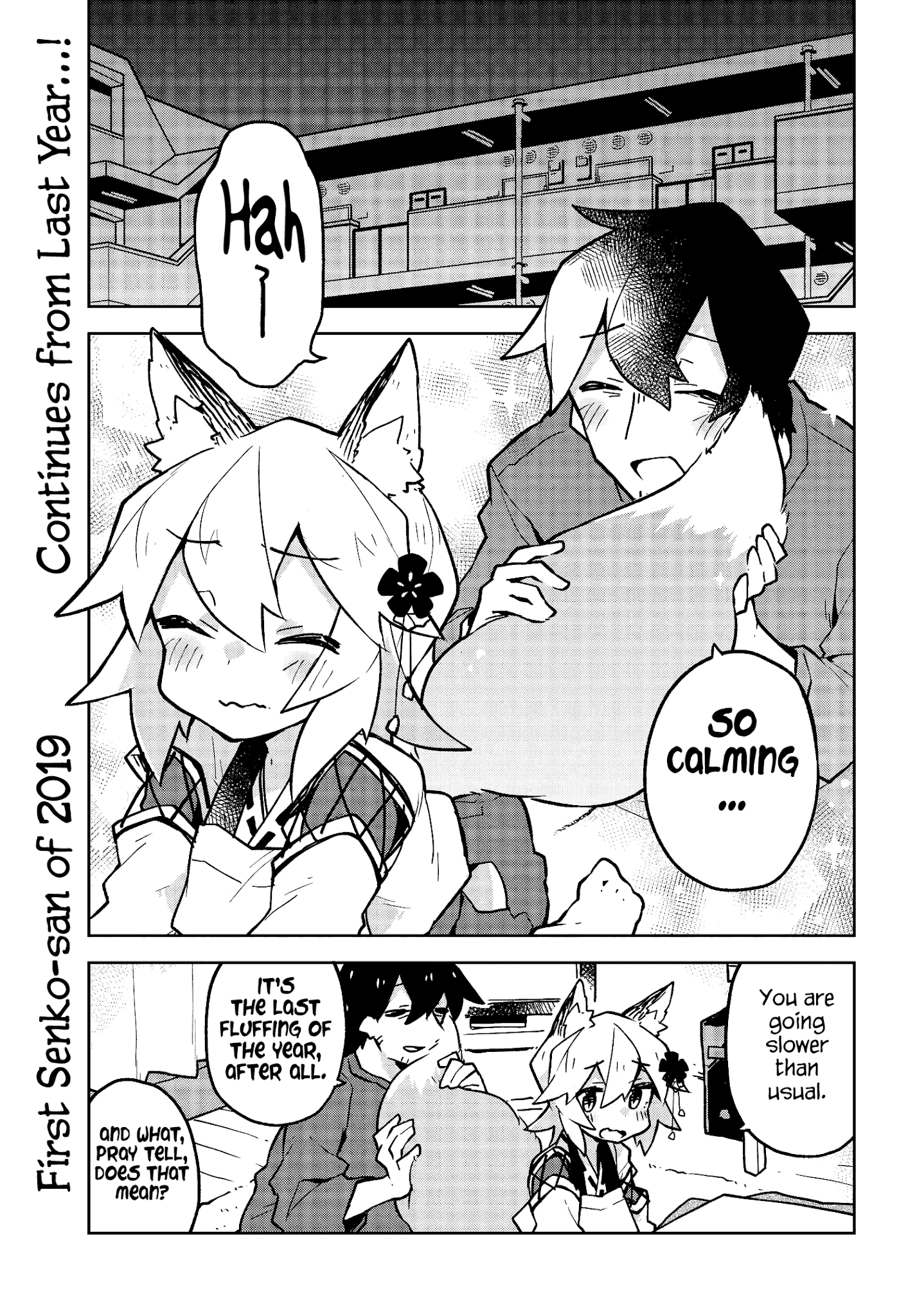 Sewayaki Kitsune no Senko-san chapter 28 - page 1