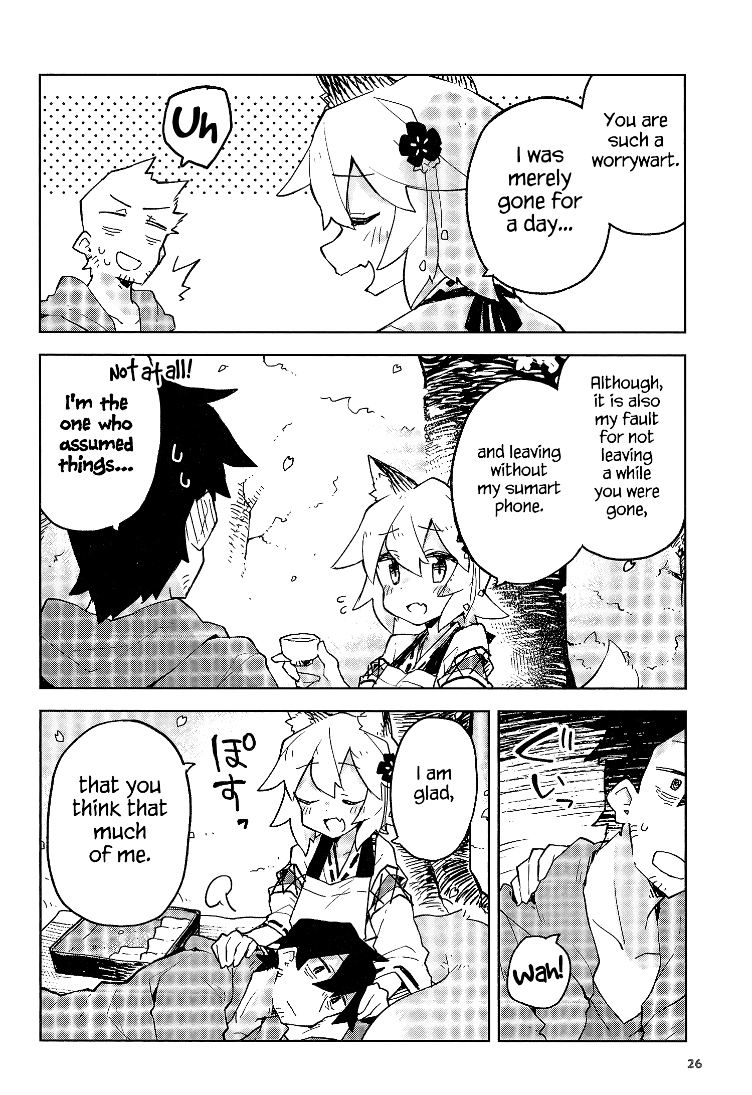 Sewayaki Kitsune no Senko-san chapter 40.53 - page 4