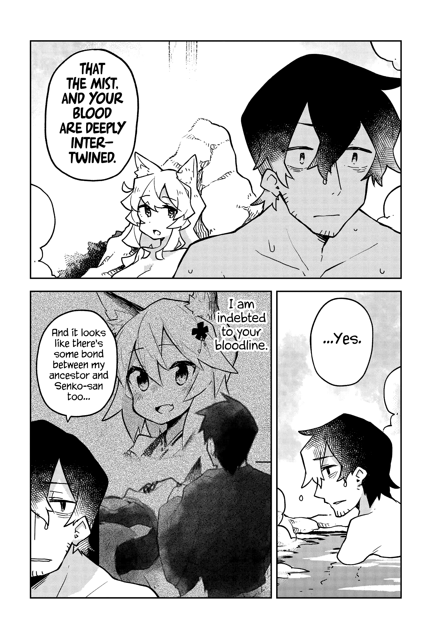 Sewayaki Kitsune no Senko-san chapter 38 - page 8
