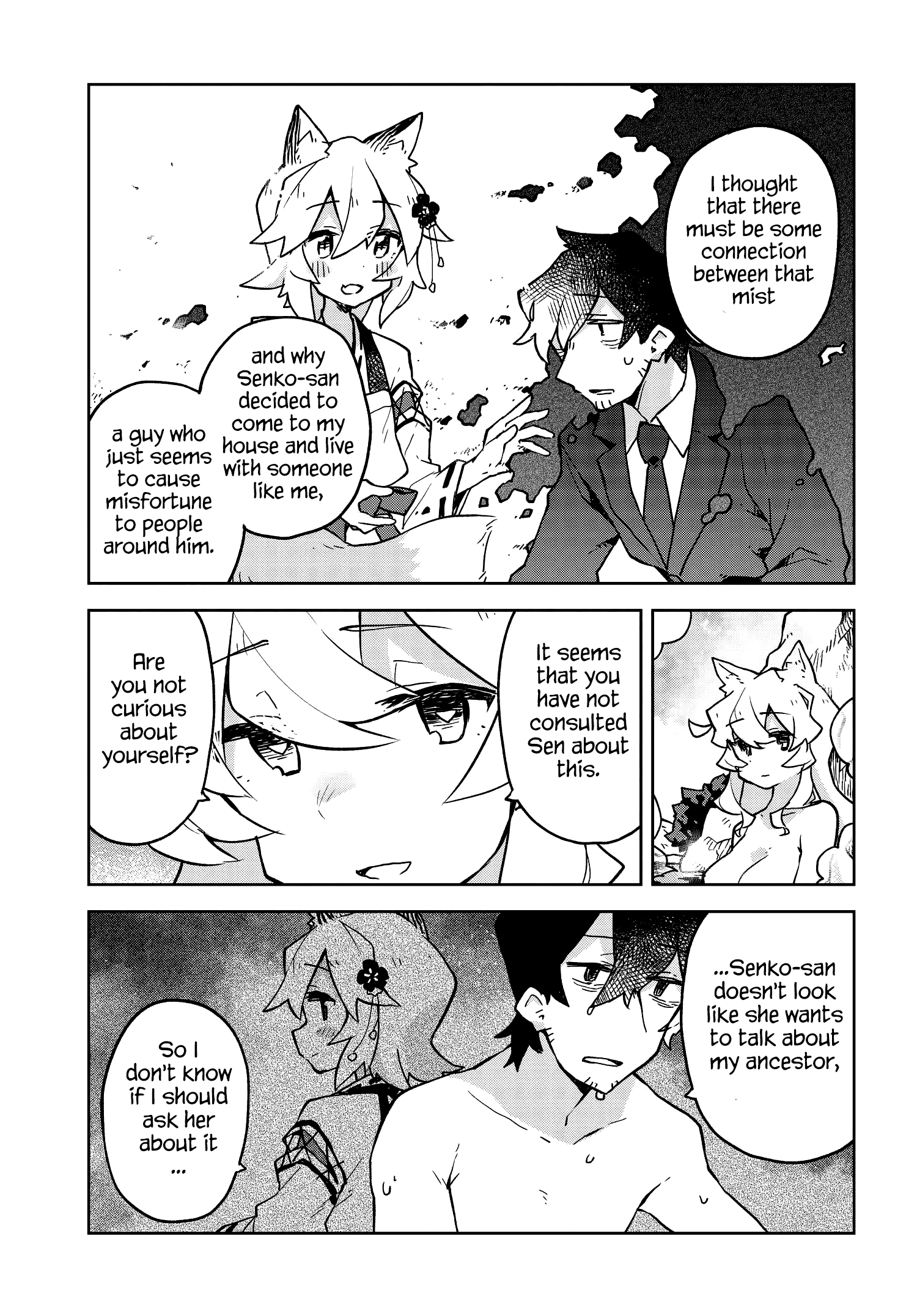 Sewayaki Kitsune no Senko-san chapter 38 - page 9