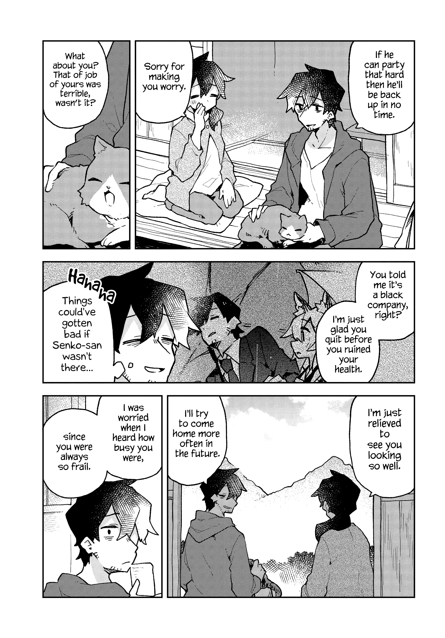 Sewayaki Kitsune no Senko-san chapter 58 - page 7