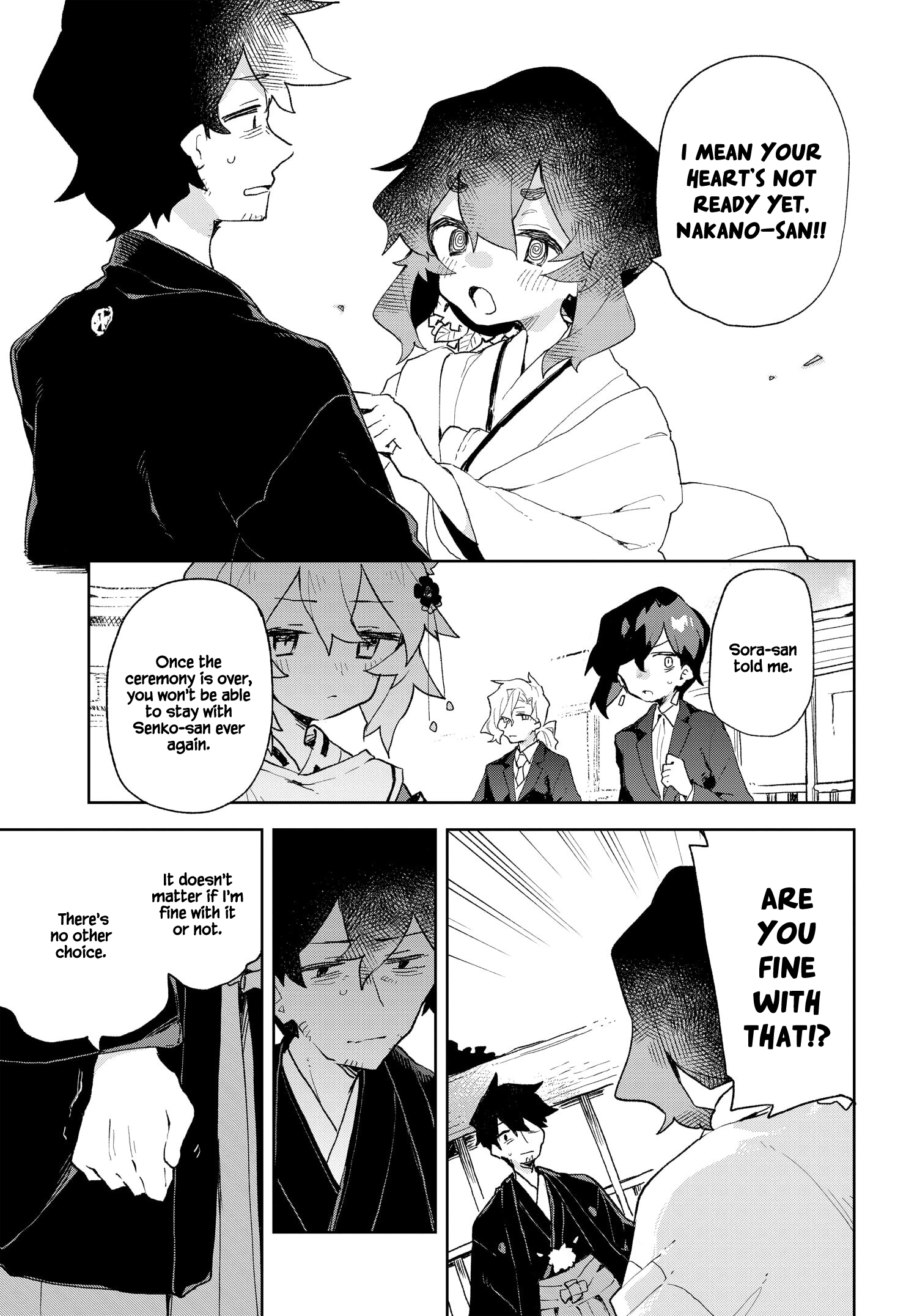 Sewayaki Kitsune no Senko-san chapter 90 - page 9