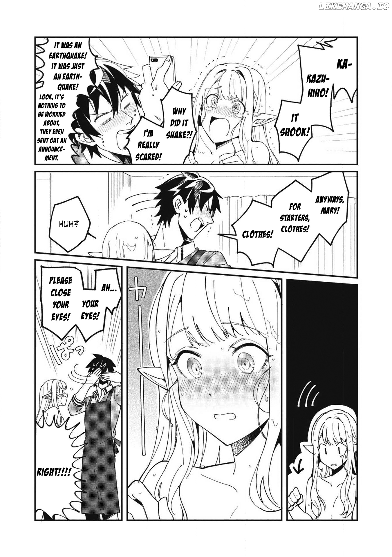 Welcome to Japan, Elf-san chapter 11 - page 9