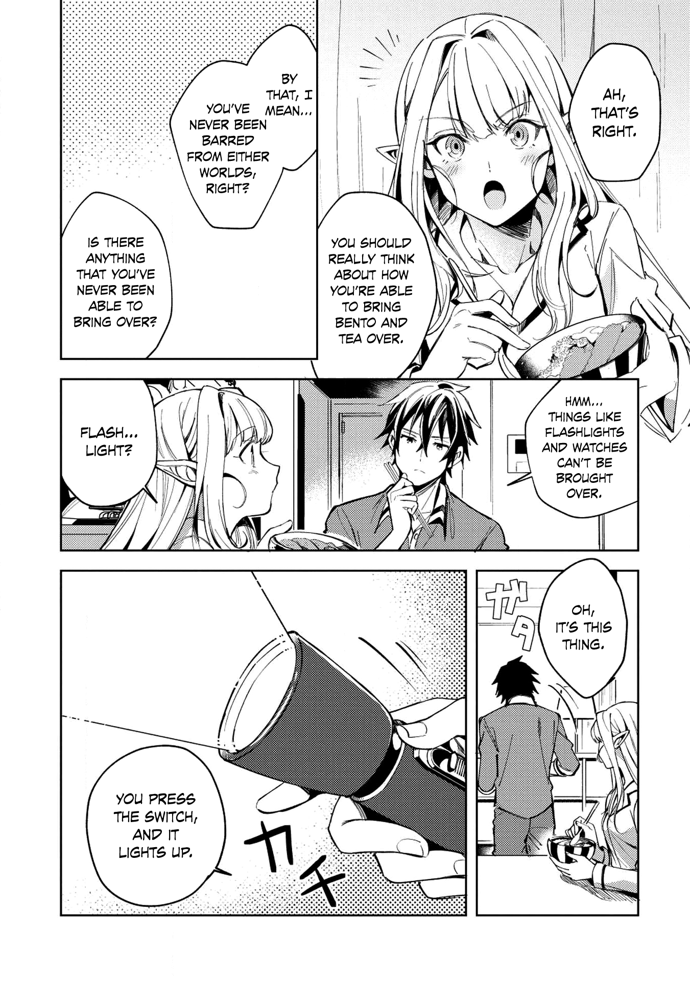 Welcome to Japan, Elf-san chapter 4 - page 10